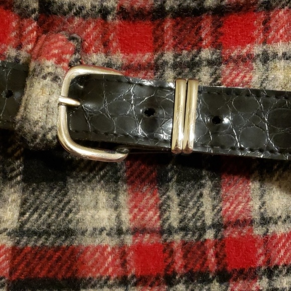Eddie bauer wool wrapped lined plaid skirt - Picture 4 of 5